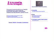 Tablet Screenshot of desarrollo.integrando.org.ar
